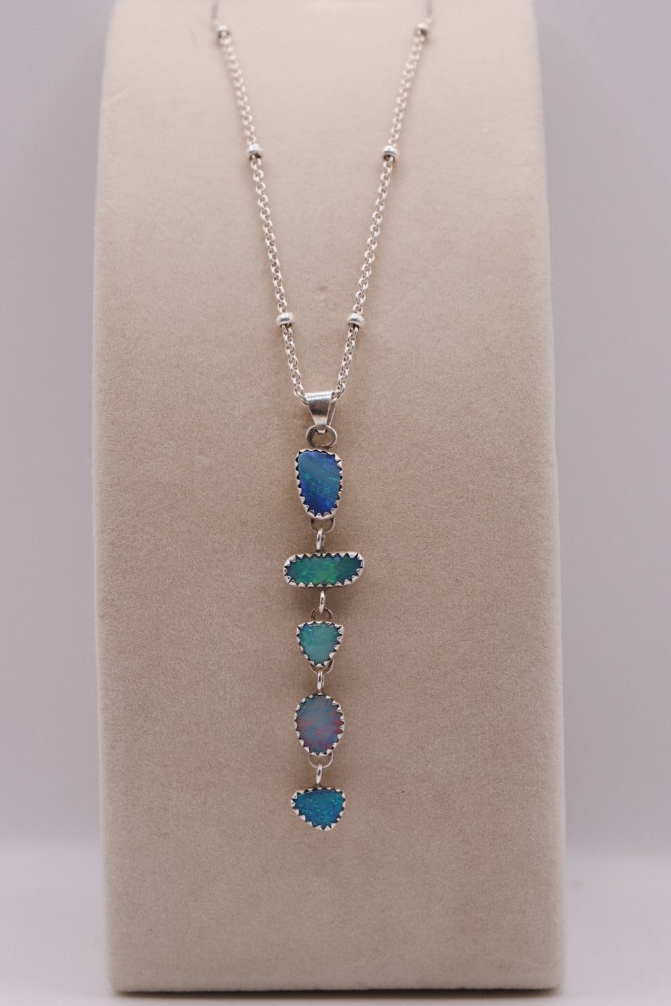 Opal Dangle Necklace No. 2