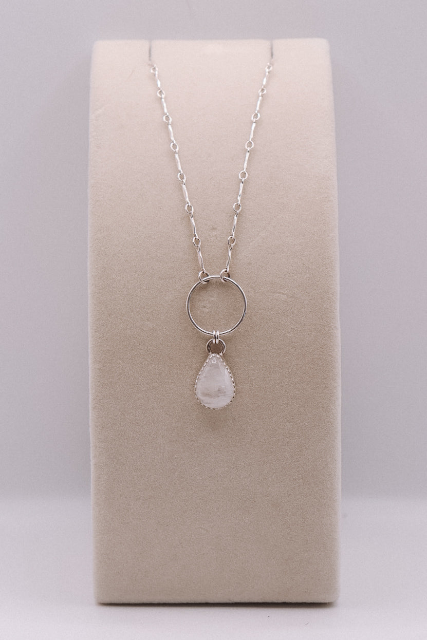 Moonlit Moonstone Necklace
