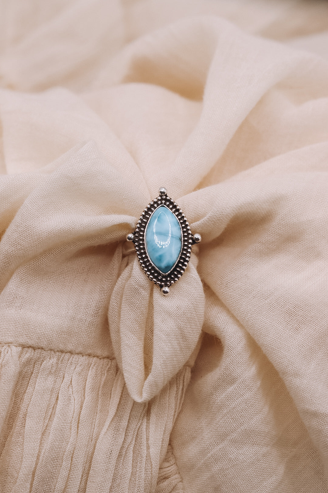 Larimar Ring