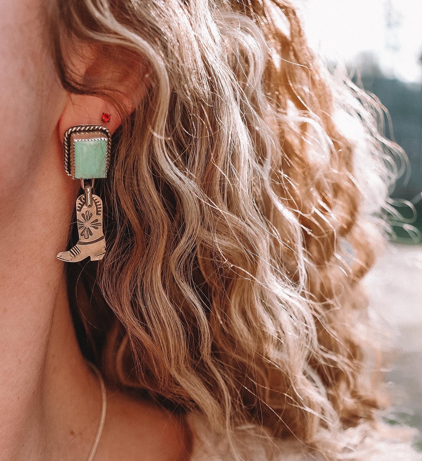 Cowboy Boot Earrings