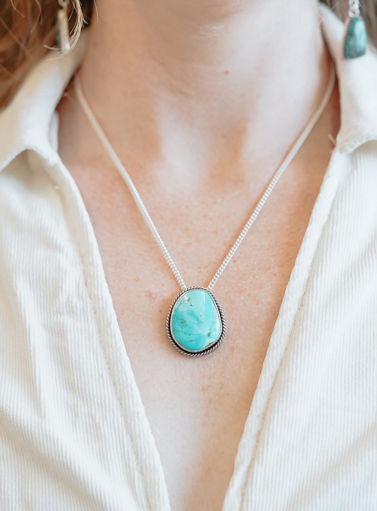 Kingman Turquoise Necklace