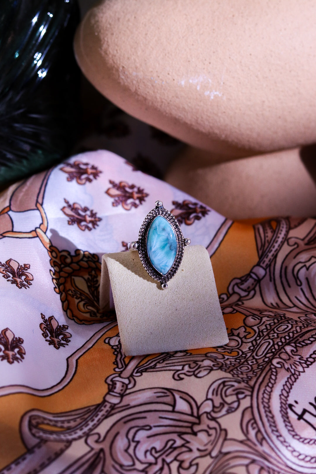 Larimar Ring