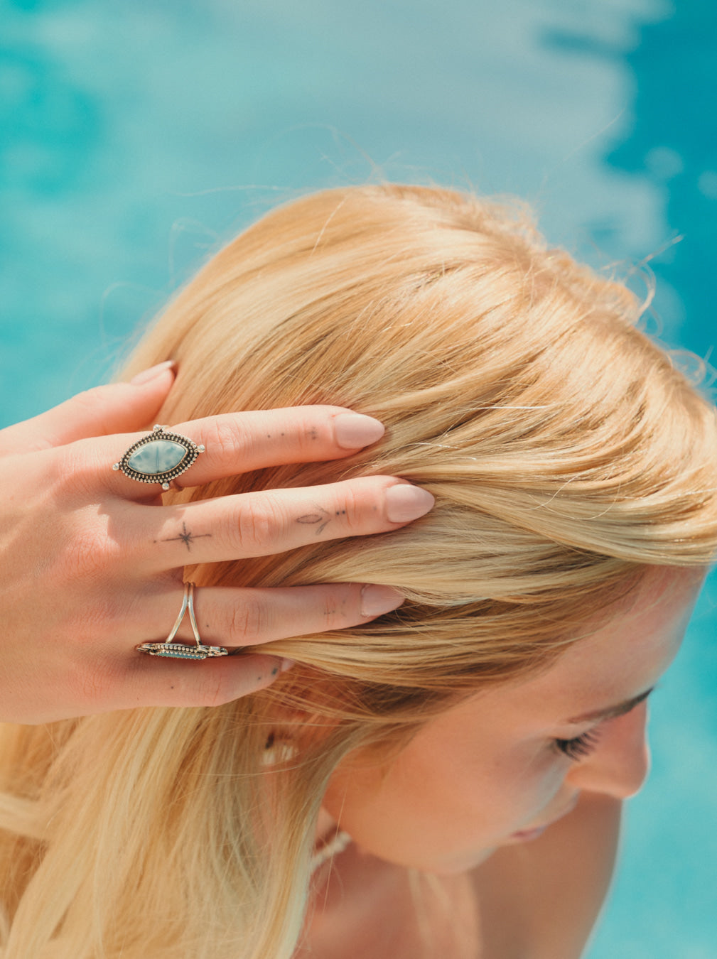 Larimar Ring